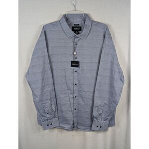 Kenneth Cole Slim Fit Awearness Long Sleeve Shirt Men's Size 2XL/XXL